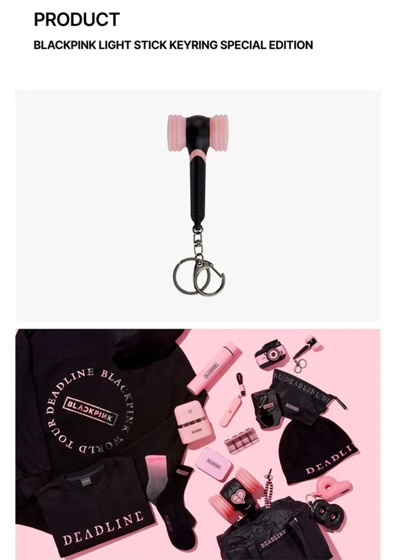 BLACKPINK - LIGHT STICK KEYRING SPECIAL EDITION