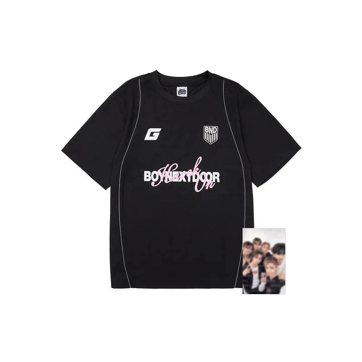 BOYNEXTDOOR - [BOYNEXTDOOR X GRAILZ] S/S T-SHIRT (KNOCK ON VOL.1 FINAL OFFICIAL MD)