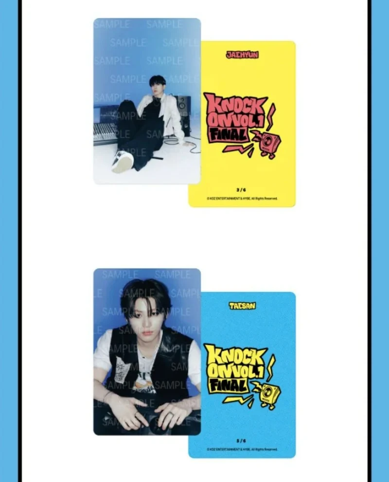BOYNEXTDOOR - PHOTOCARD (KNOCK ON VOL.1 FINAL OFFICIAL MD)