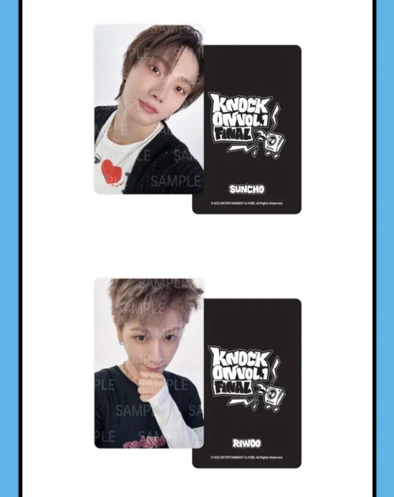 BOYNEXTDOOR - PHOTOCARD (KNOCK ON VOL.1 FINAL OFFICIAL MD)