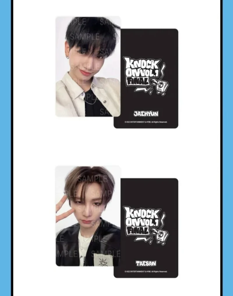 BOYNEXTDOOR - PHOTOCARD (KNOCK ON VOL.1 FINAL OFFICIAL MD)