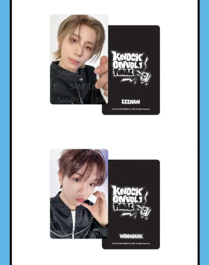 BOYNEXTDOOR - PHOTOCARD (KNOCK ON VOL.1 FINAL OFFICIAL MD)