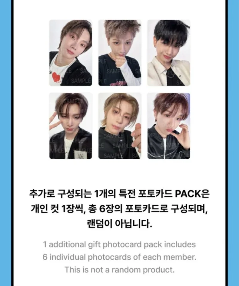 BOYNEXTDOOR - PHOTOCARD (KNOCK ON VOL.1 FINAL OFFICIAL MD)