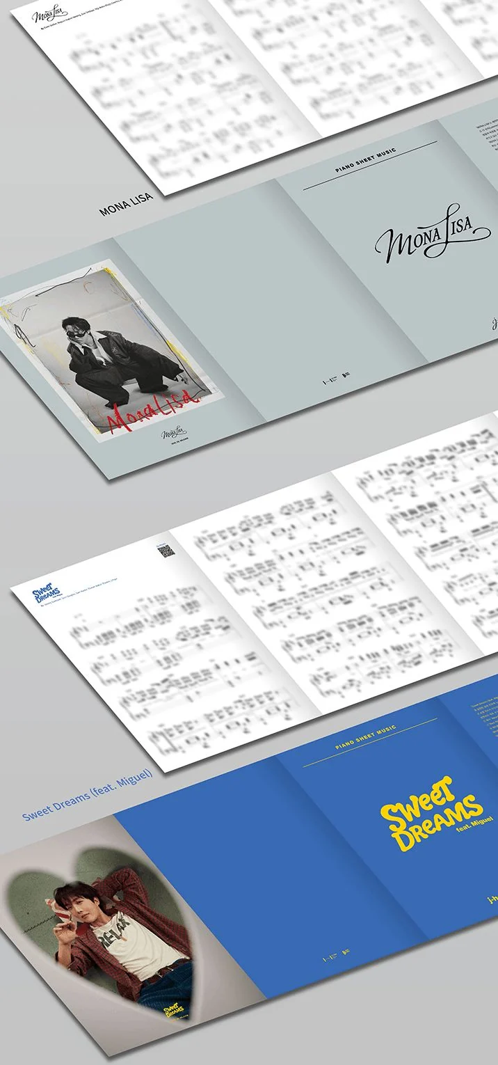 BTS - PIANO SHEET MUSIC : J-HOPE (PACKAGE)