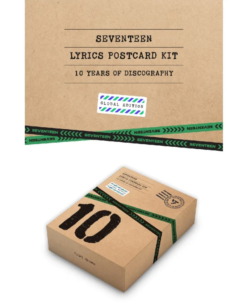 SEVENTEEN - LYRICS POSTCARD KIT