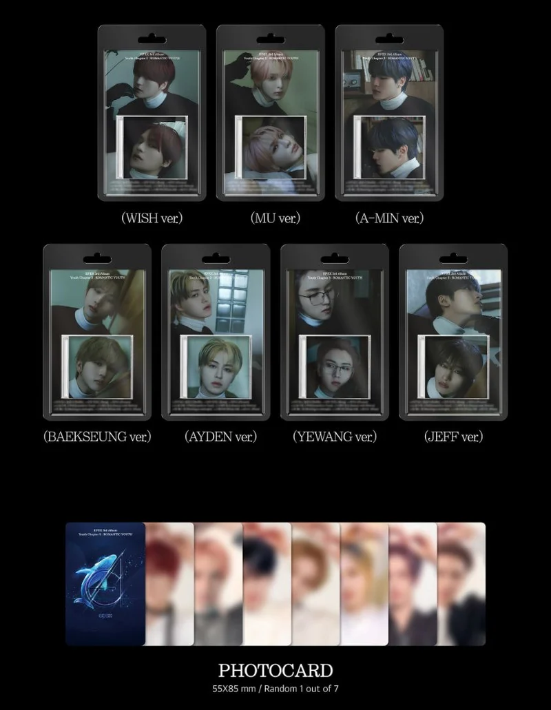 EPEX - YOUTH CHAPTER 3 : ROMANTIC YOUTH (KEYRING VER.)