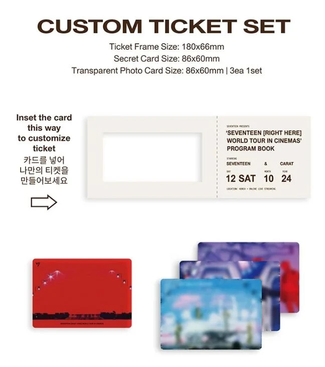 SEVENTEEN - RIGHT HERE WORLD TOUR + Weverse Gift
