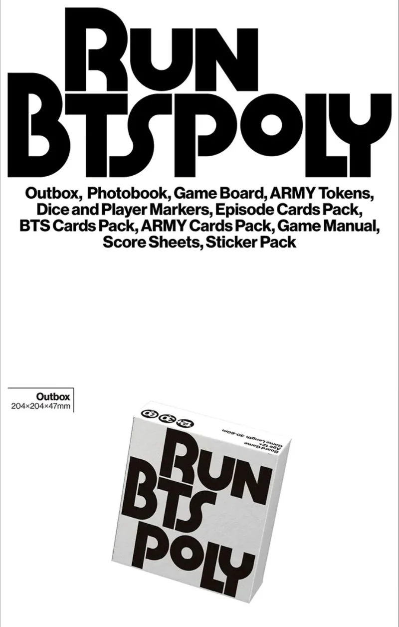 BTS - RUN BTS POLY (HIGHLIGHT PACKAGE)