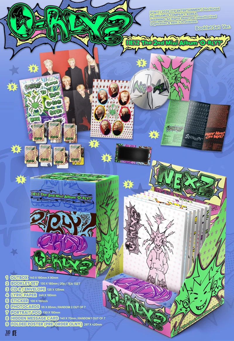 NEXZ - O-RLY? (BOOKLET SET VER.)