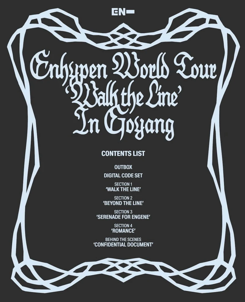 ENHYPEN - WORLD TOUR 'WALK THE LINE' IN GOYANG