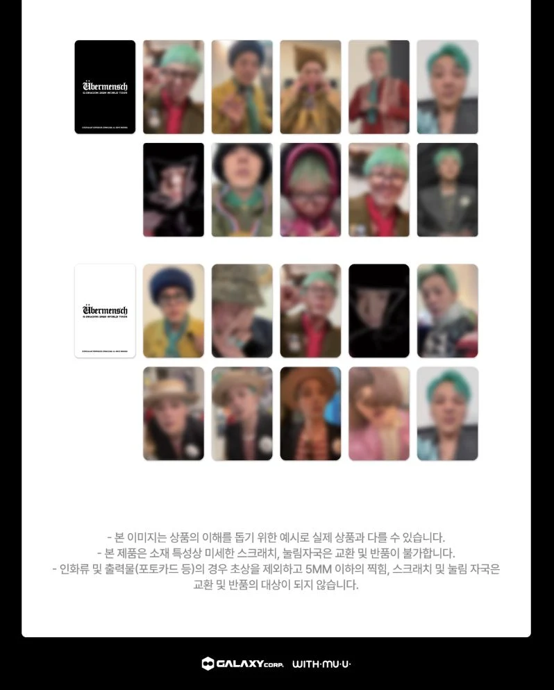 G-DRAGON - 2025 WORLD TOUR 'ÜBERMENSCH' OFFICIAL MD
