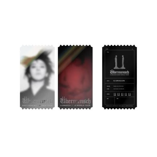 G-DRAGON - 2025 WORLD TOUR 'ÜBERMENSCH' OFFICIAL MD