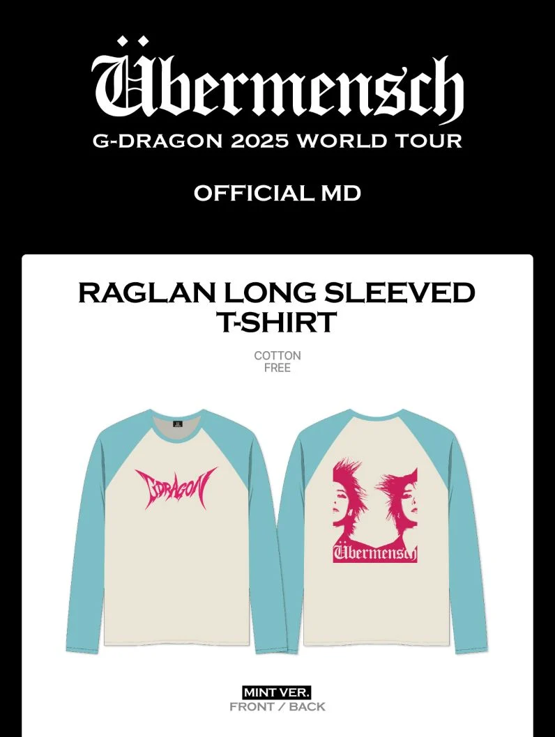 G-DRAGON - CLOTHES (2025 WORLD TOUR 'ÜBERMENSCH' OFFICIAL MD)