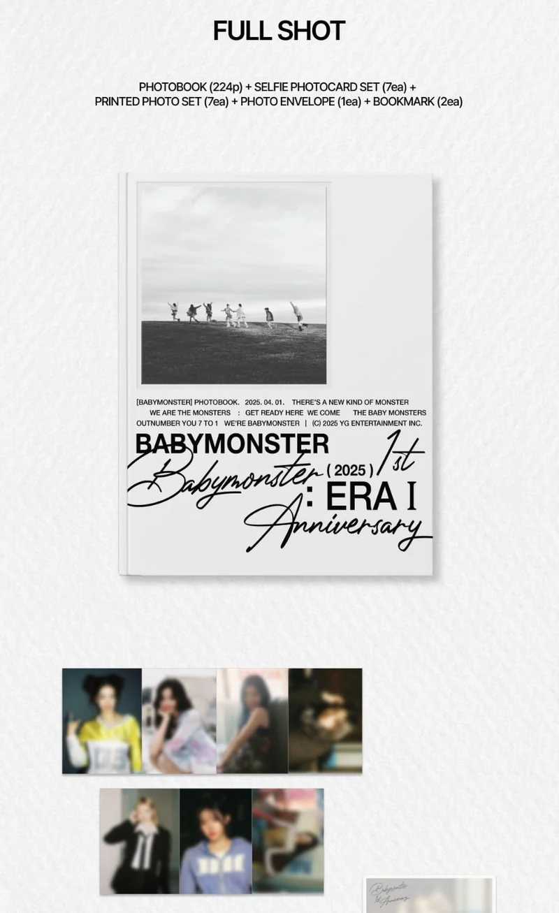 BABYMONSTER - PHOTOBOOK (2025 ERA I 1ST ANNIVERSARY)