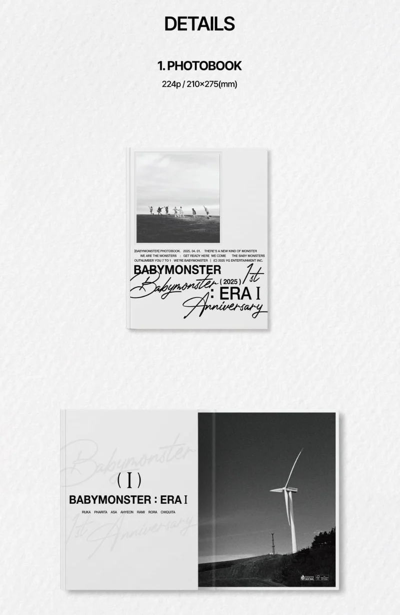 BABYMONSTER - PHOTOBOOK (2025 ERA I 1ST ANNIVERSARY)