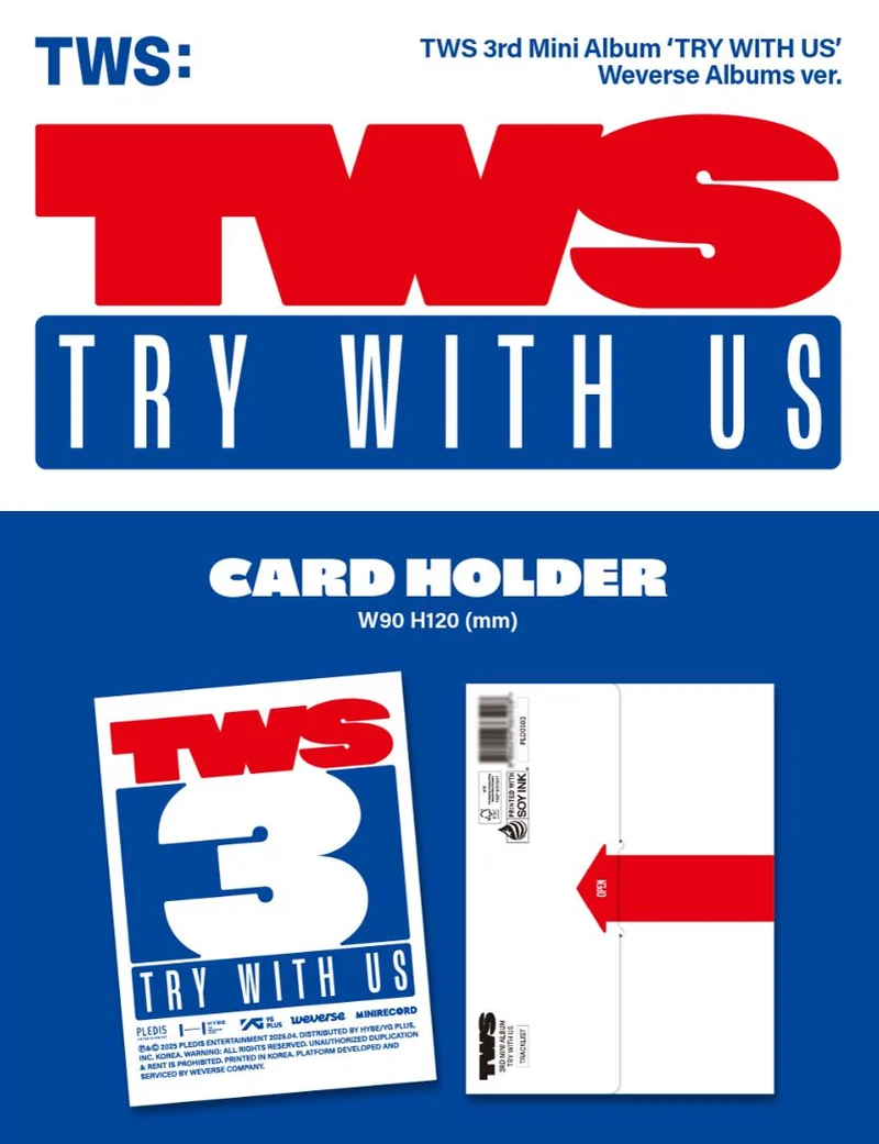 TWS - TRY WITH US (WEVERSE ALBUMS VER.)