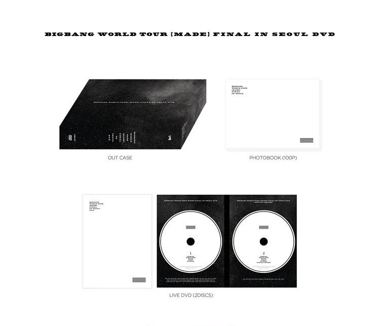 BIGBANG - WORLD TOUR [MADE] FINAL IN SEOUL DVD