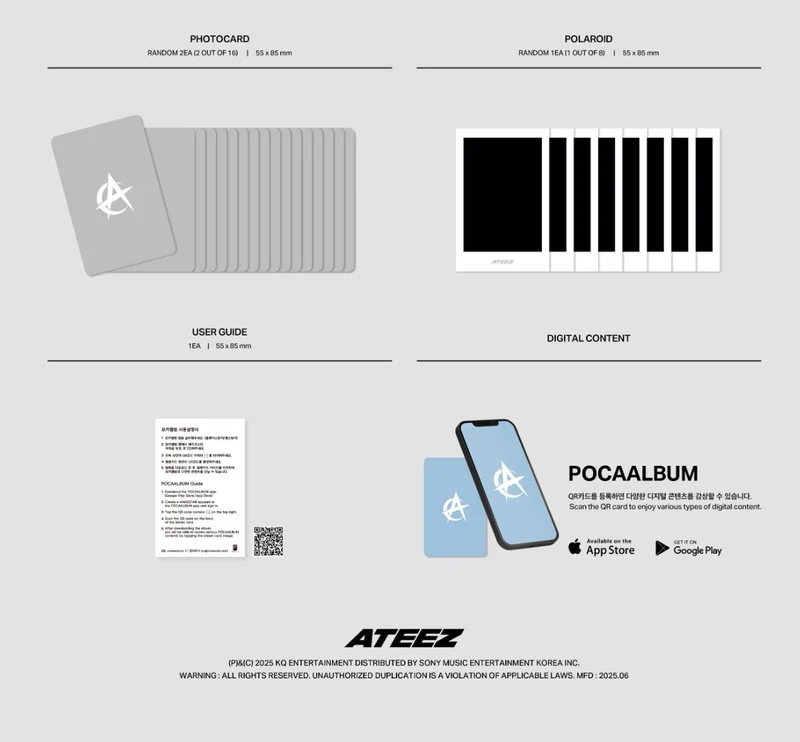ATEEZ - GOLDEN HOUR : PART.3 (POCA ALBUM VER.)