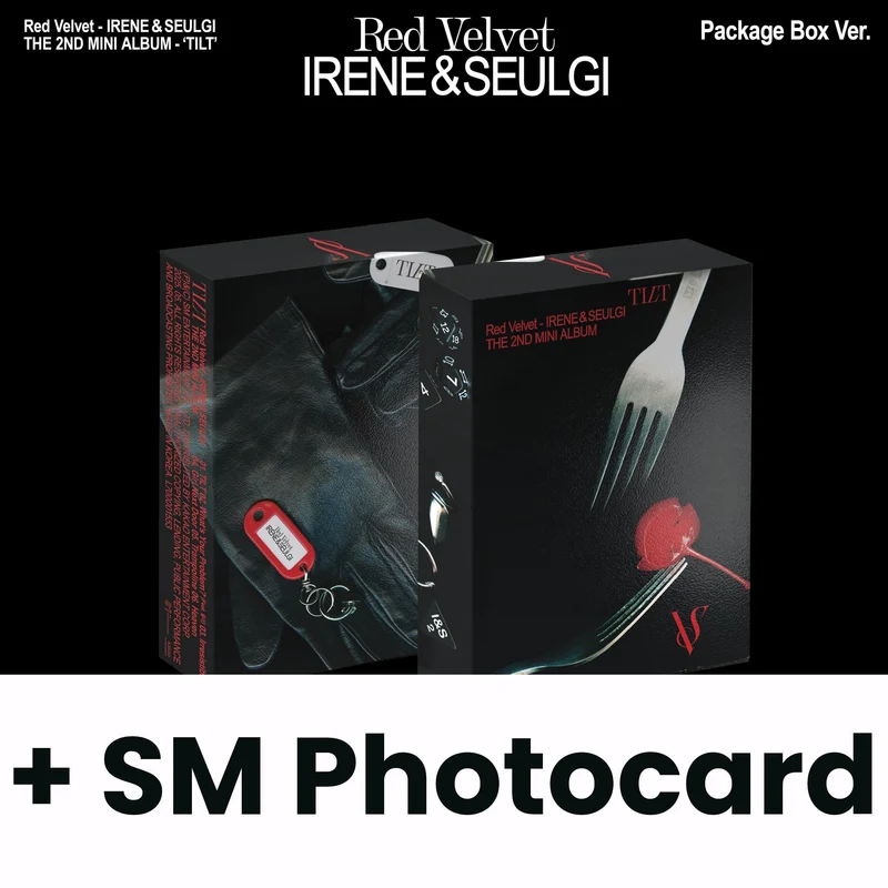 IRENE & SEULGI (RED VELVET) - TILT (PACKAGE BOX VER.) + SM Photocard