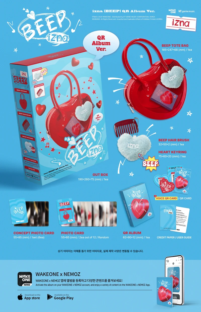 IZNA - BEEP (QR ALBUM VER.)