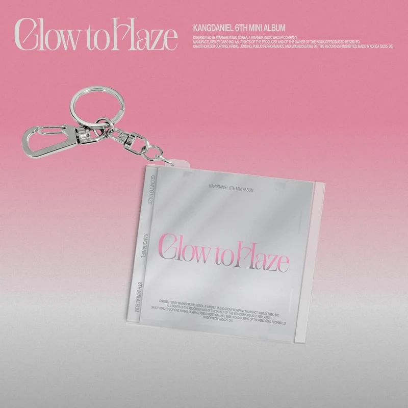 KANG DANIEL - GLOW TO HAZE (MINI CD KEYRING VER.)