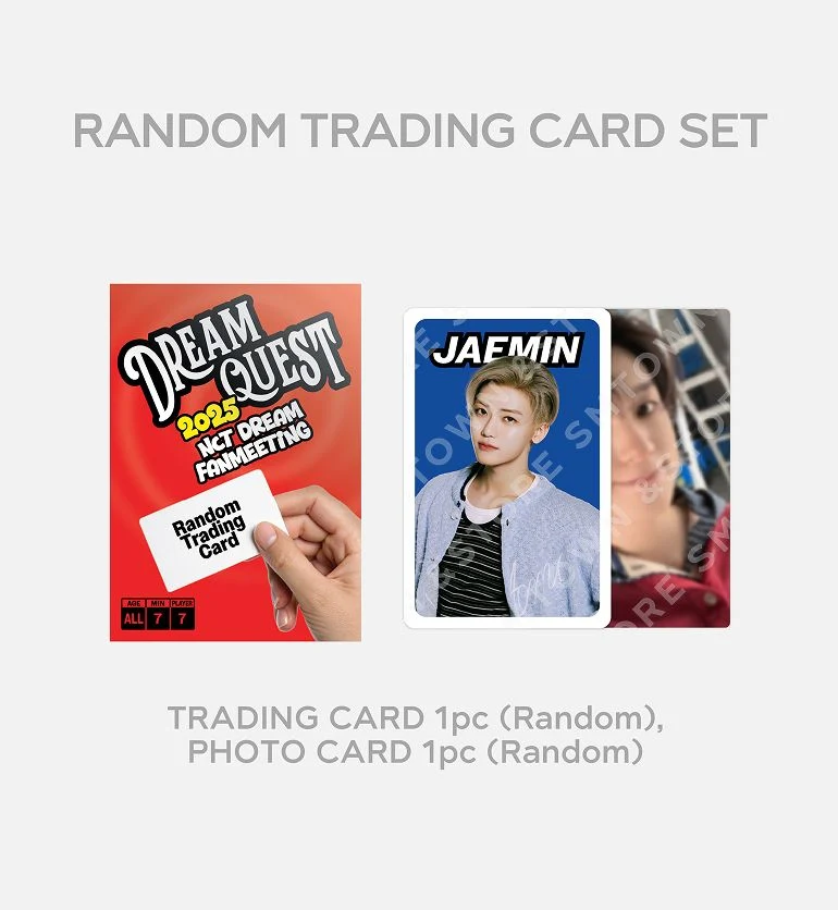 NCT DREAM - RANDOM TRADING CARD SET (FANMEETING 'DREAM QUEST' MD)