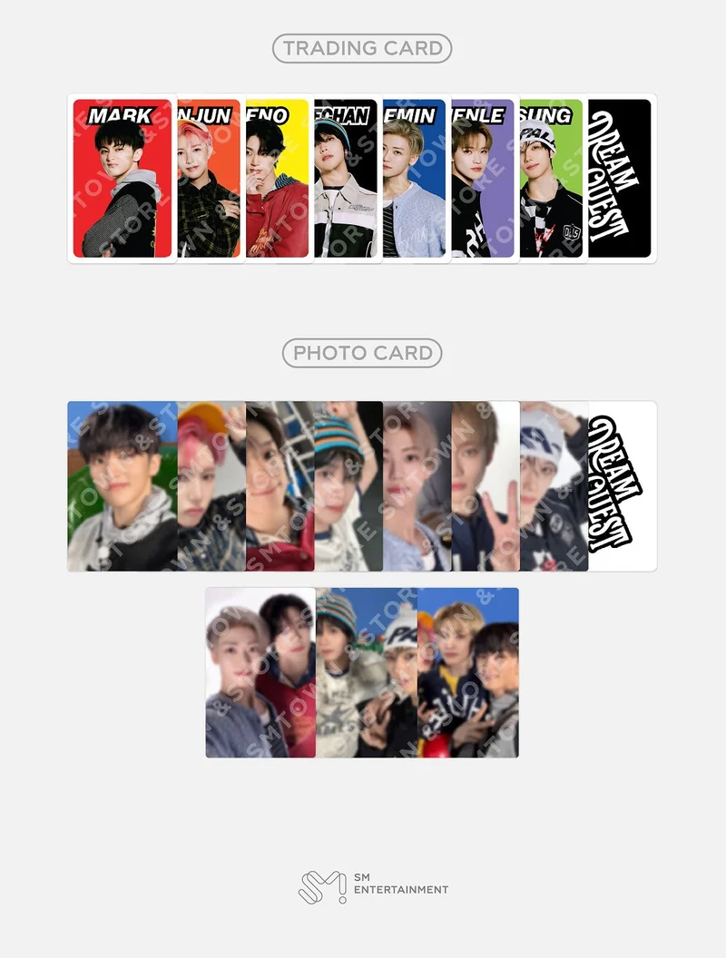NCT DREAM - RANDOM TRADING CARD SET (FANMEETING 'DREAM QUEST' MD)