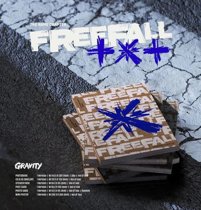 TXT - THE NAME CHAPTER : FREEFALL (GRAVITY VER.) LUCKY DRAW