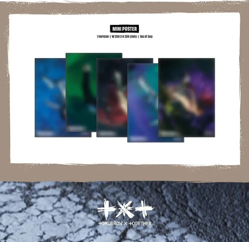 TXT - THE NAME CHAPTER : FREEFALL (GRAVITY VER.) LUCKY DRAW