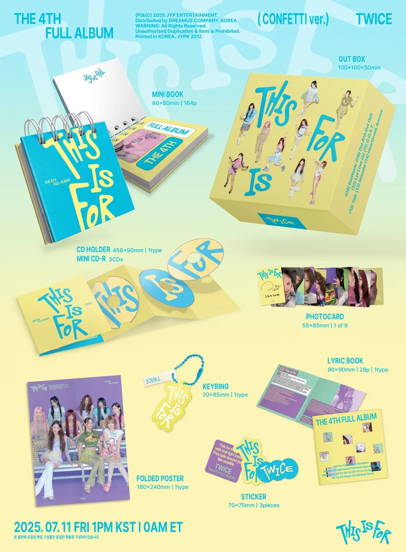TWICE - THIS IS FOR (CONFETTI VER.)