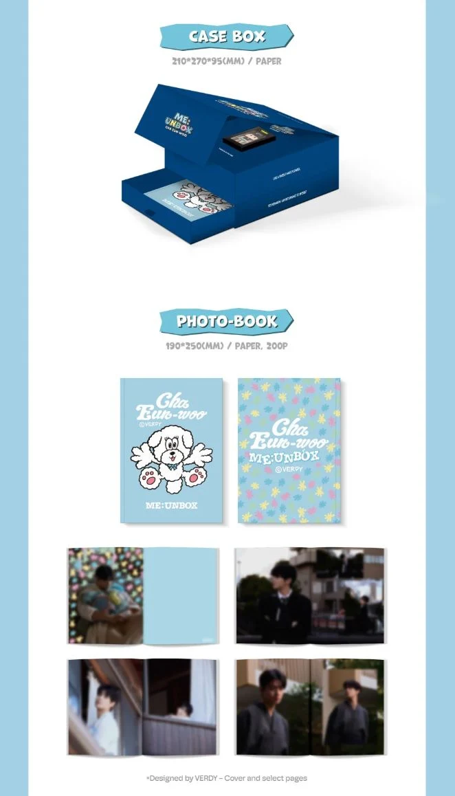 CHA EUN WOO (ASTRO) - PHOTOBOOK (ME : UNBOX)