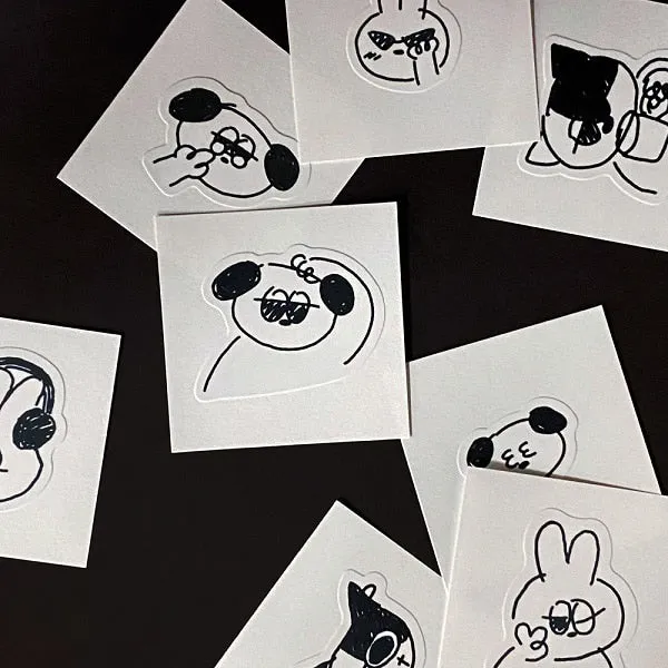 Be On :D Daily Drawing Sticker Ver.2