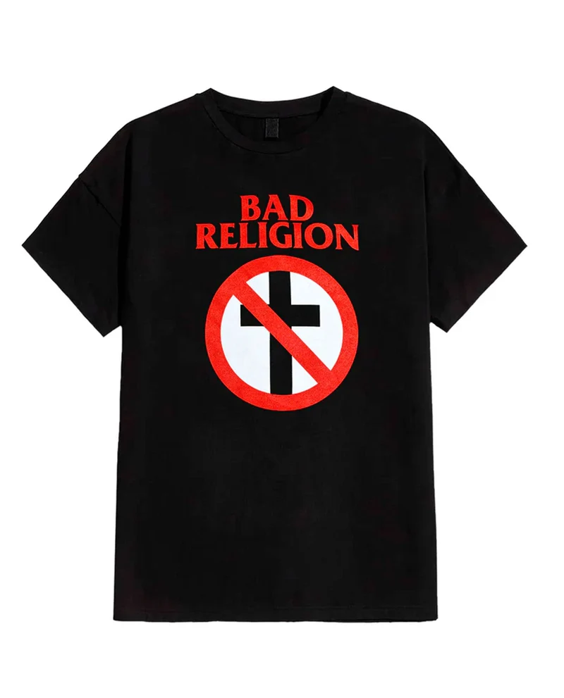 Bad Religion - Camiseta "Classic Buster Cross Logo" Unisex