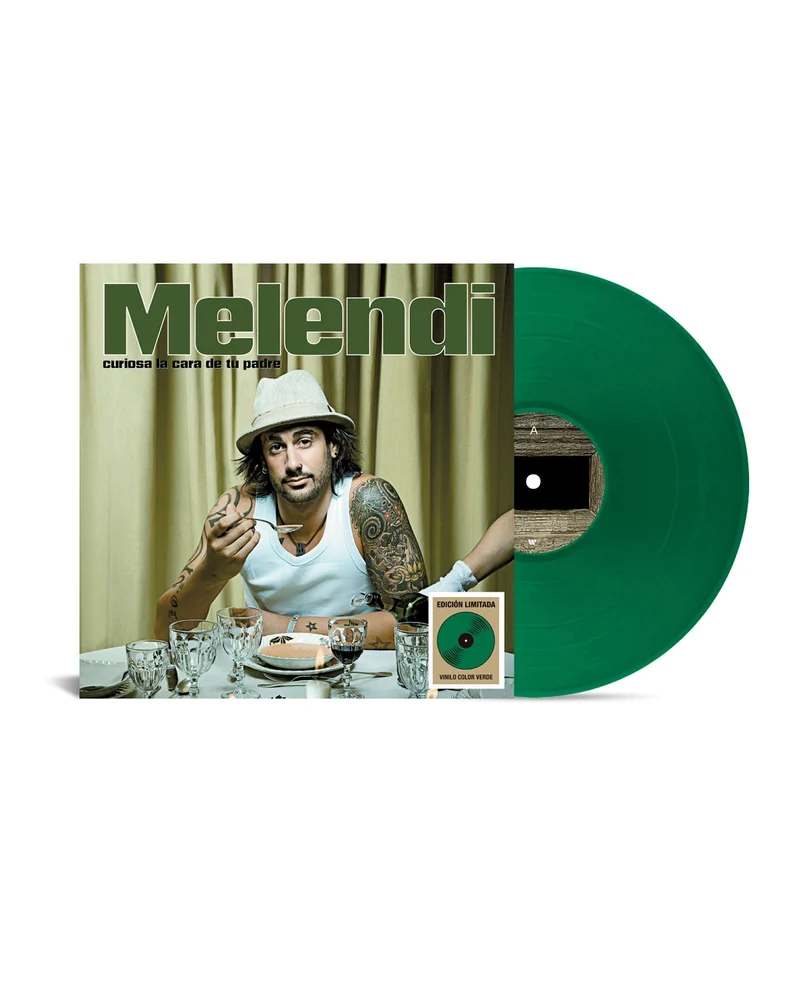 Melendi - LP Vinilo Verde "Curiosa la cara de tu padre"