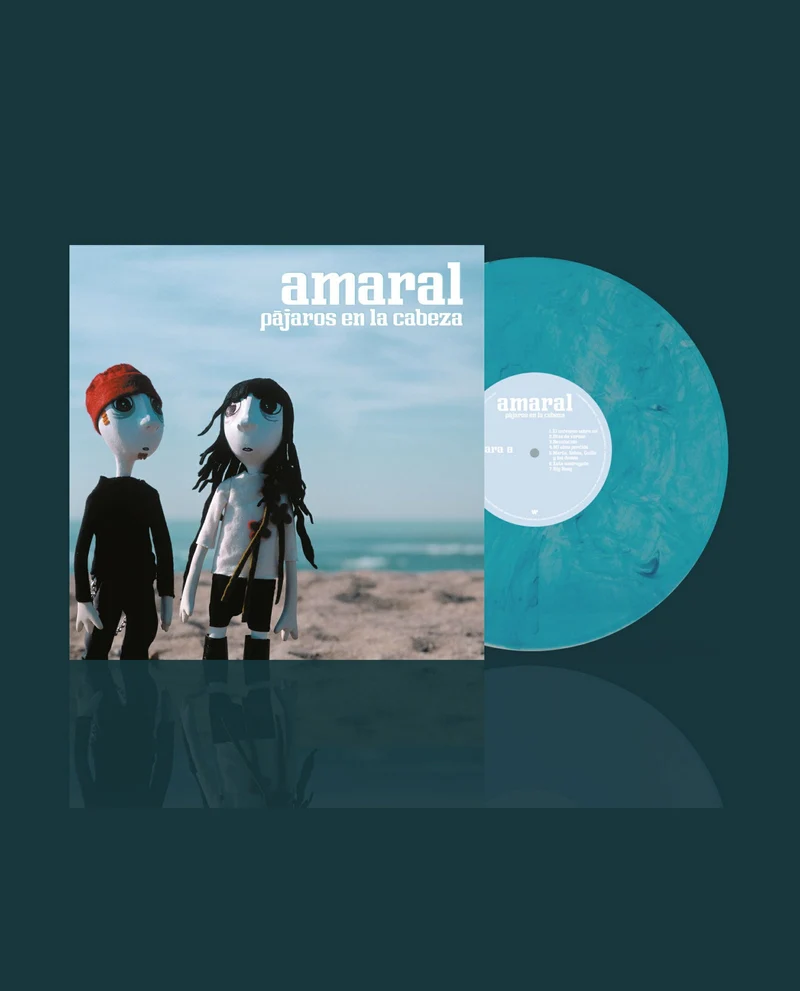 Amaral - LP Vinilo Azul "Pájaros en la cabeza"
