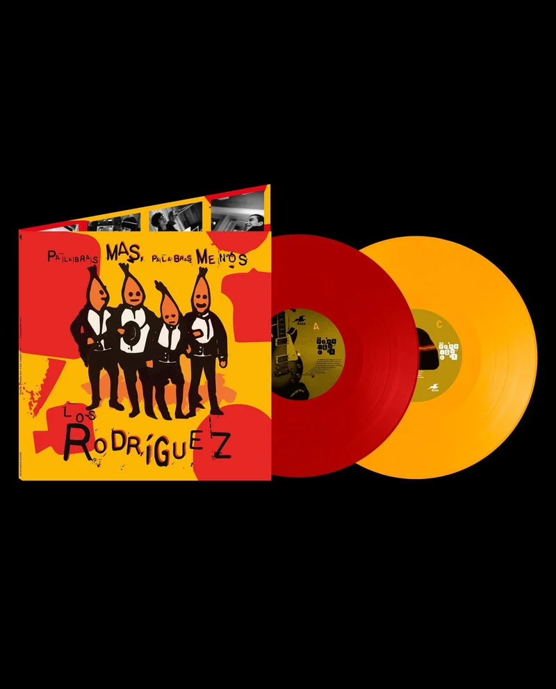 Los Rodríguez - 2LP Vinilo Rojo y Naranja "Palabras más, palabras menos (30 Aniversario)" (Copia)