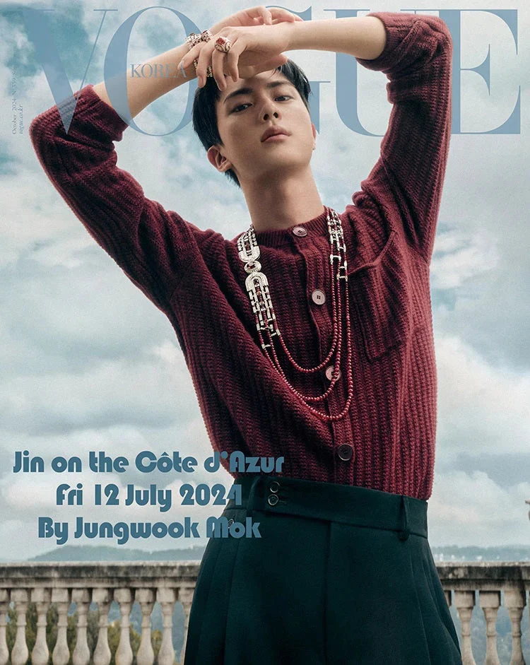JIN (BTS) - VOGUE (OCTOBER 24)