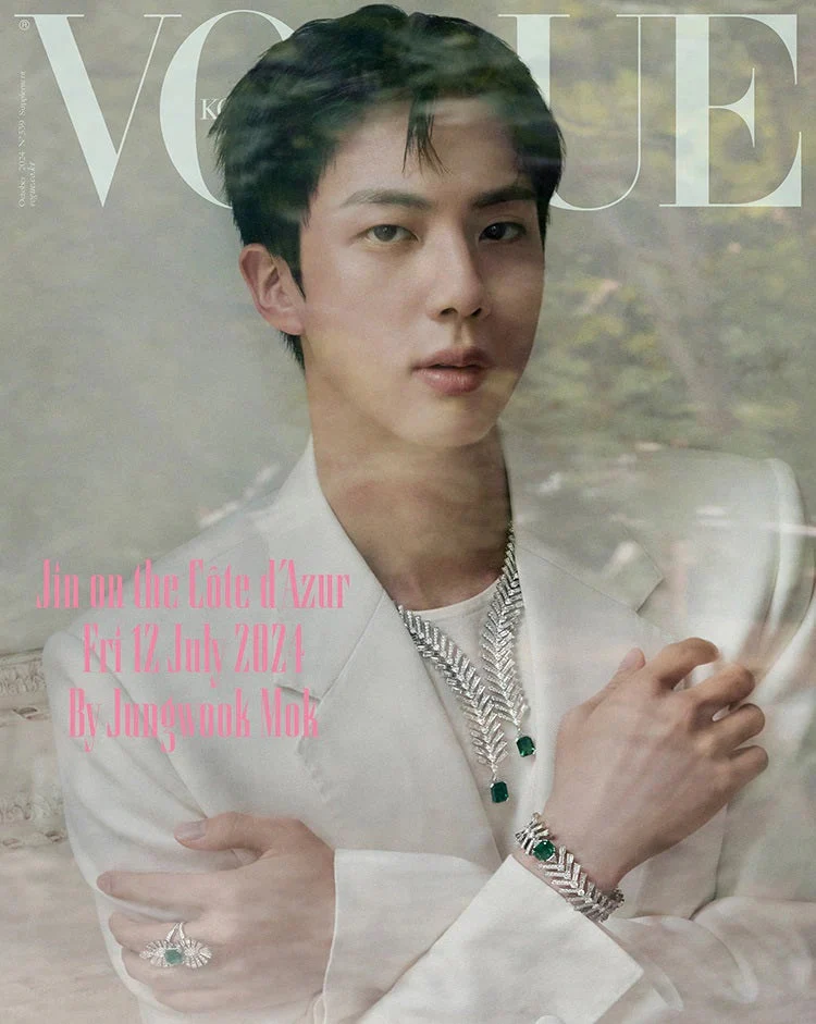JIN (BTS) - VOGUE (OCTOBER 24)