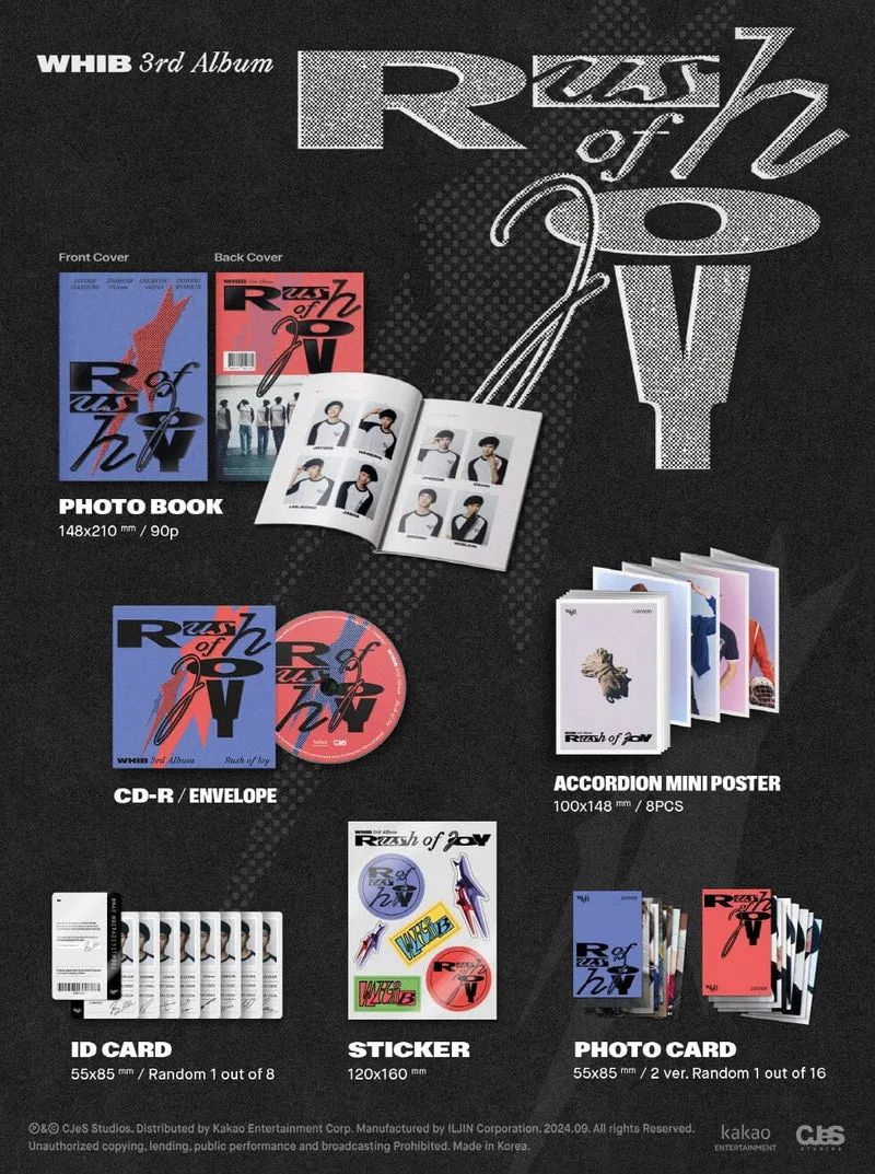 WHIB - RUSH OF JOY (PHOTOBOOK VER.)