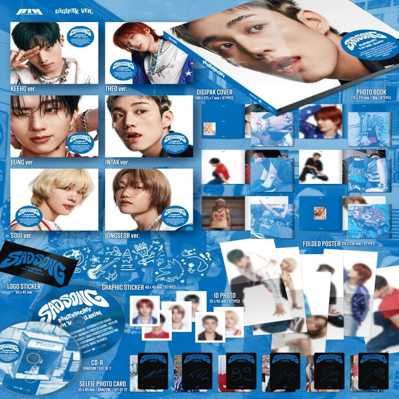 P1HARMONY - SAD SONG (DIGIPAK VER.)