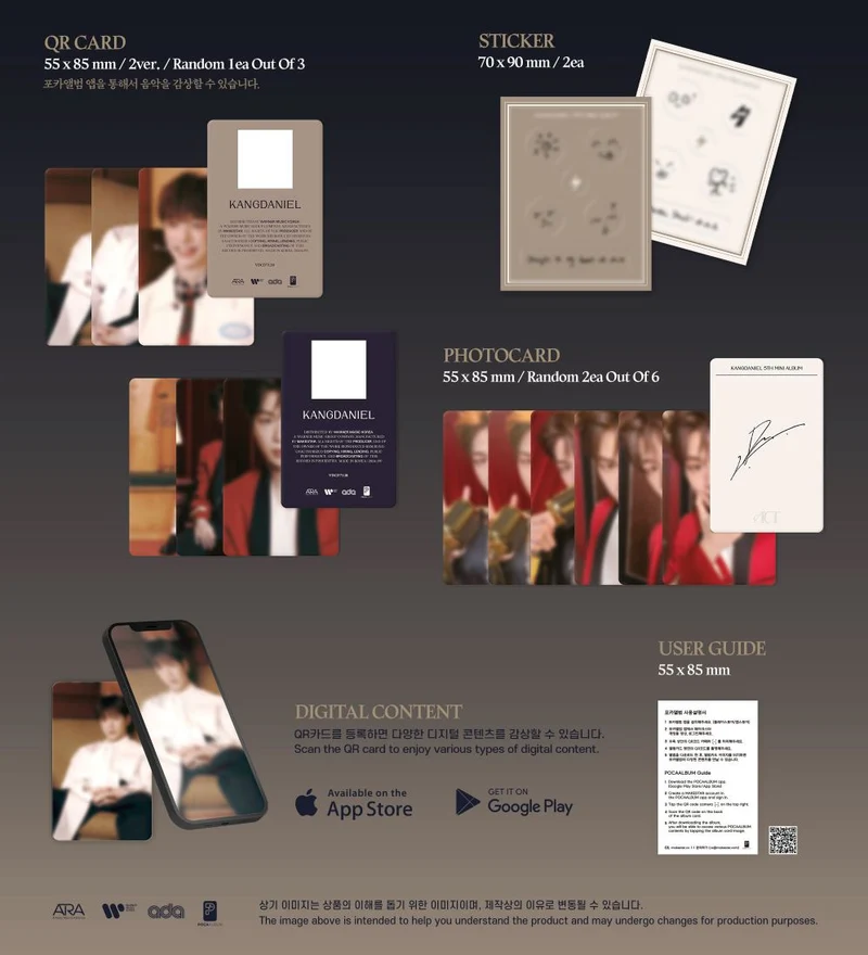 KANG DANIEL - ACT (POCA ALBUM VER.)