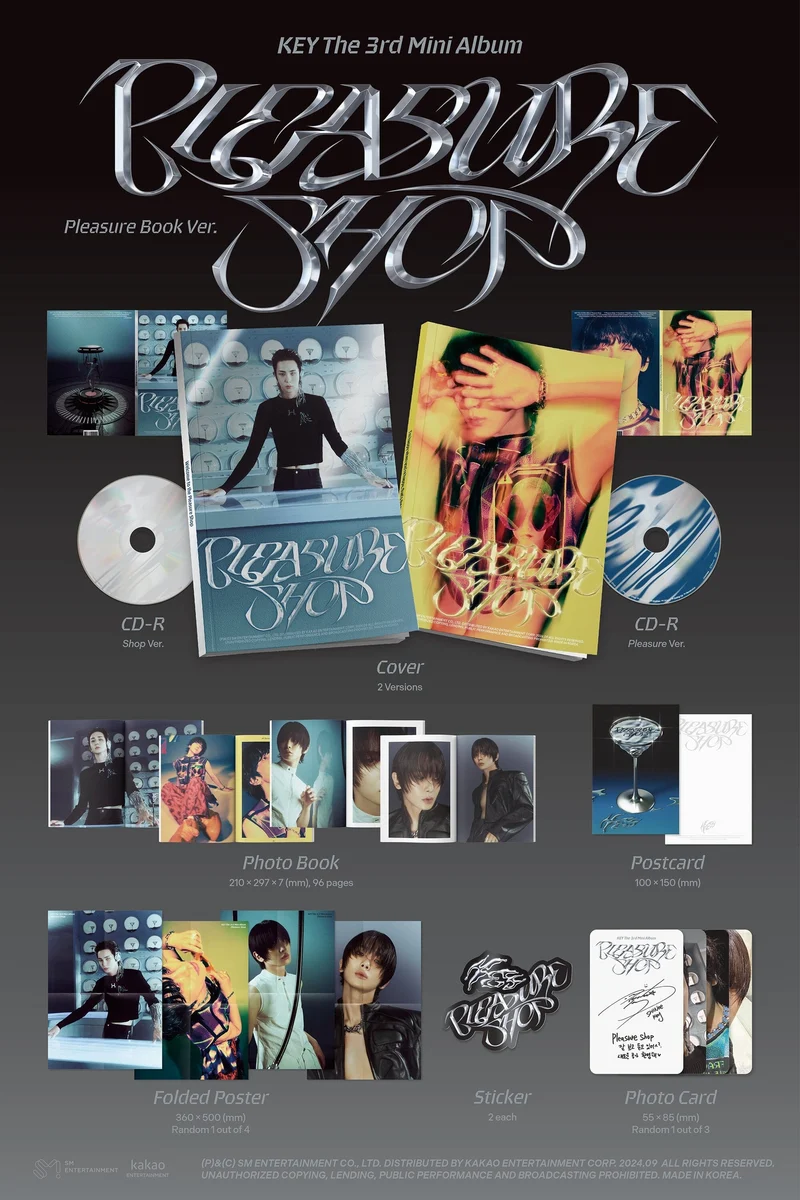 KEY (SHINEE) - PLEASURE SHOP (PLEASURE BOOK VER.)
