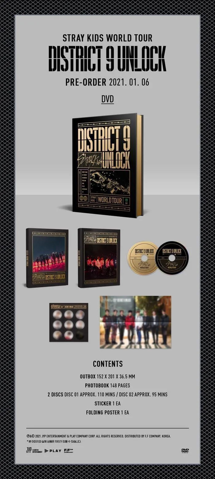 STRAY KIDS - WORLD TOUR 'DISTRICT 9 UNLOCK' (DVD)