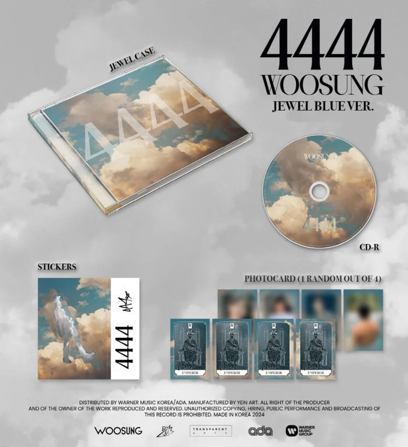 WOOSUNG (THE ROSE) - 4444 (JEWEL VER.)