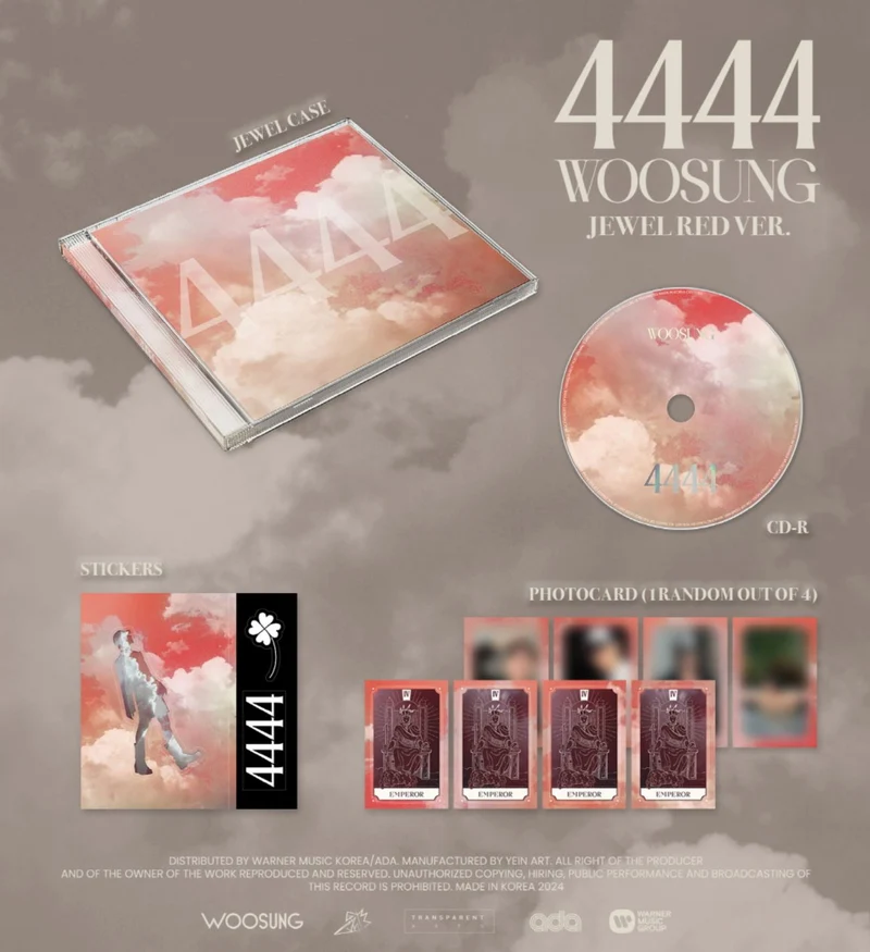 WOOSUNG (THE ROSE) - 4444 (JEWEL VER.)