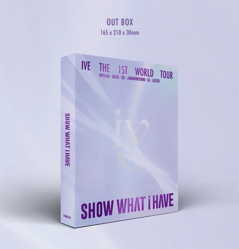 IVE - THE 1ST WORLD TOUR 'SHOW WHAT I HAVE' (DVD/ BLU-RAY/ KIT) + Starship Photocard