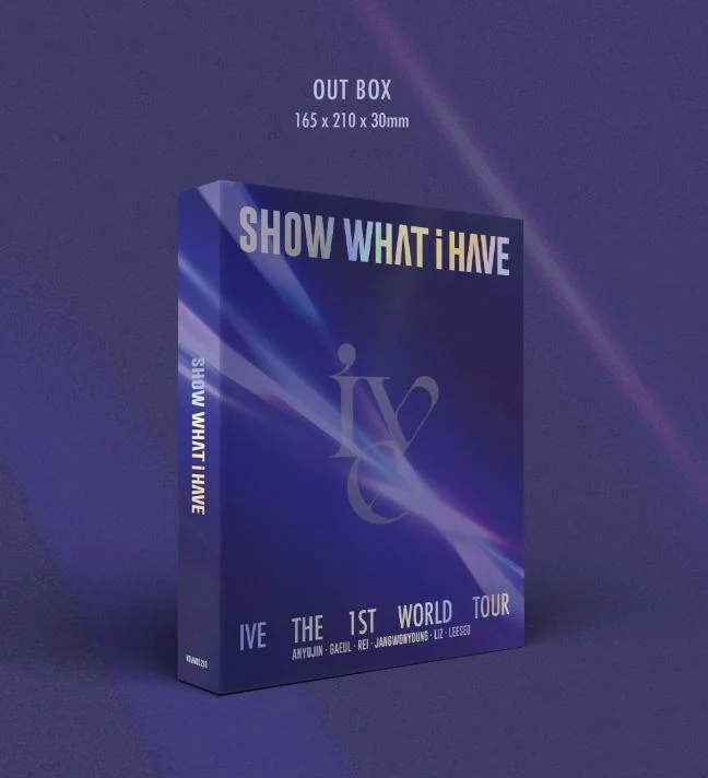IVE - THE 1ST WORLD TOUR 'SHOW WHAT I HAVE' (DVD/ BLU-RAY/ KIT) + Starship Photocard