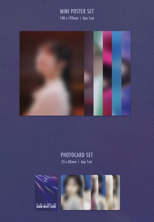 IVE - THE 1ST WORLD TOUR 'SHOW WHAT I HAVE' (DVD/ BLU-RAY/ KIT) + Starship Photocard