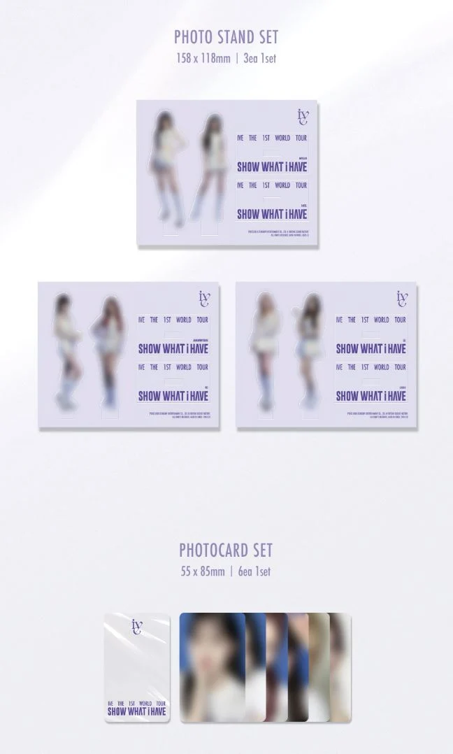 IVE - THE 1ST WORLD TOUR 'SHOW WHAT I HAVE' (DVD/ BLU-RAY/ KIT) + Starship Photocard