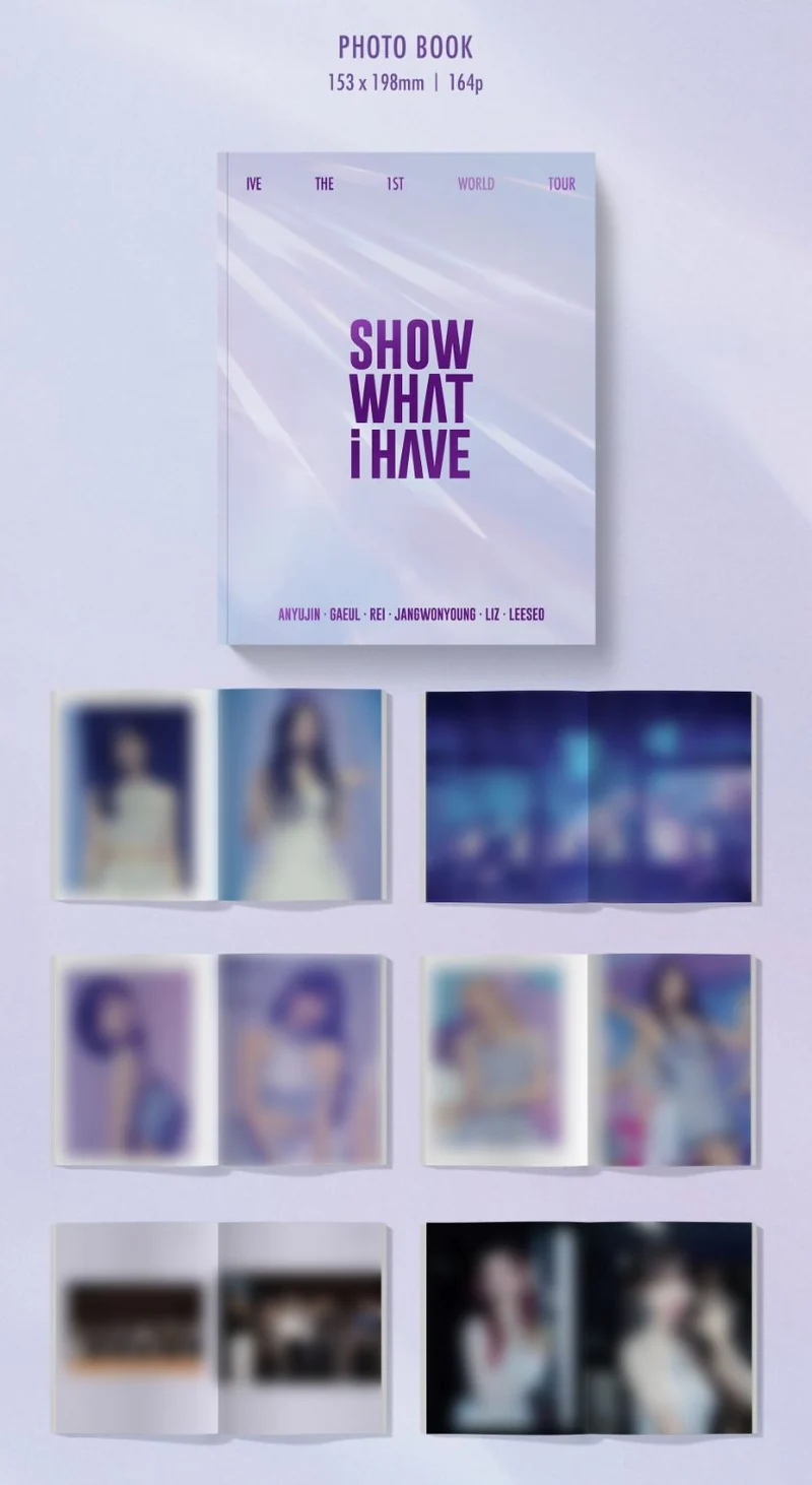IVE - THE 1ST WORLD TOUR 'SHOW WHAT I HAVE' (DVD/ BLU-RAY/ KIT)